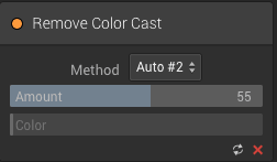 Luminar Remove Color Cast Filter