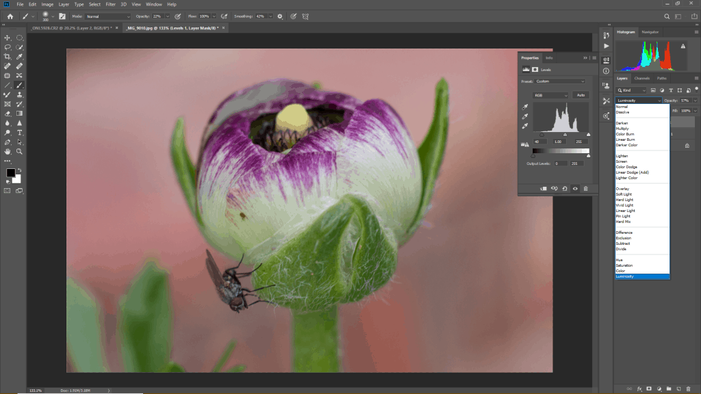 Photoshop vignette, the good old manual way